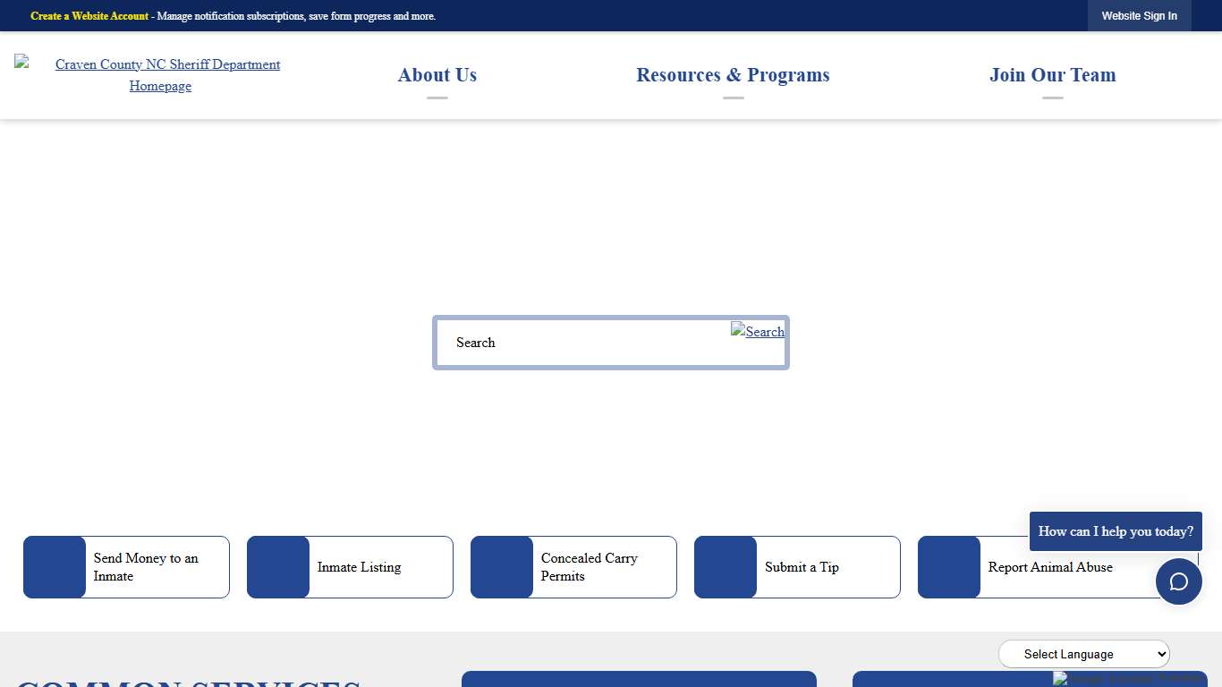 Sheriff's Office Craven County